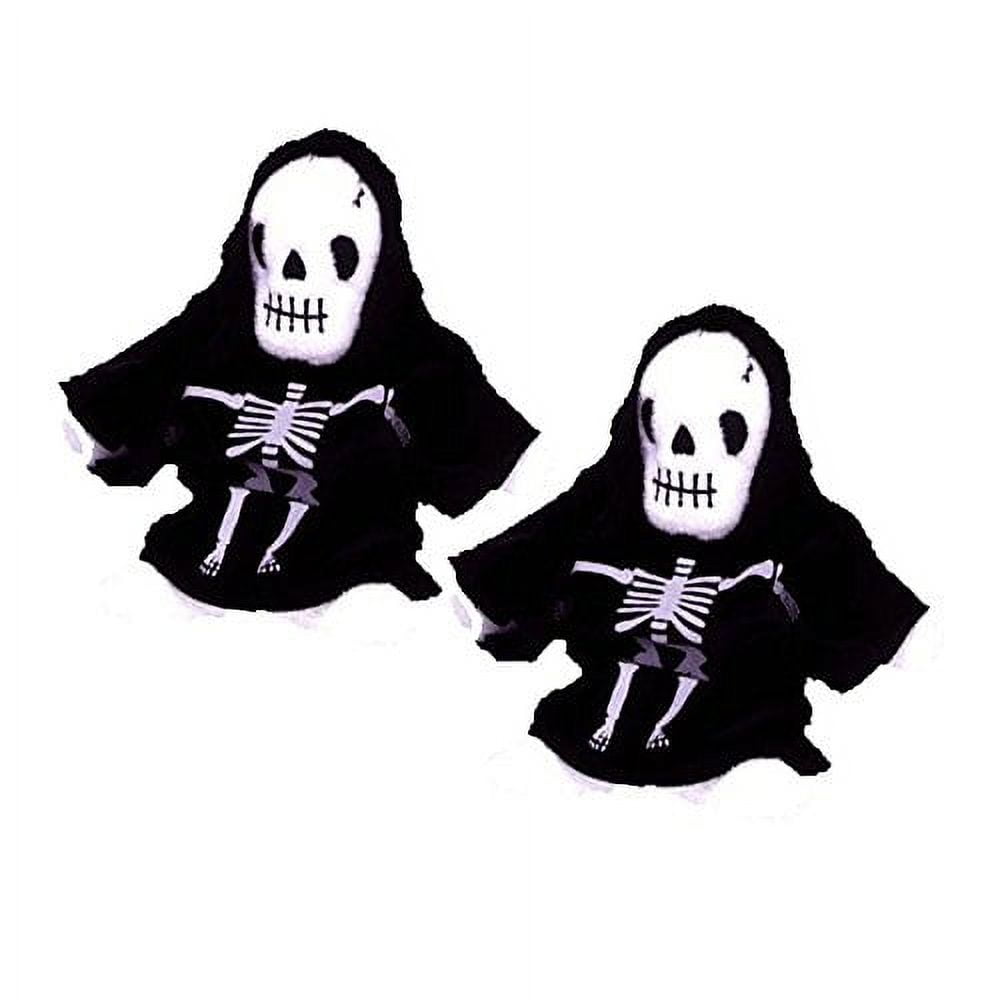Ty Beanie Babies Creepers the Skeleton Set of 2
