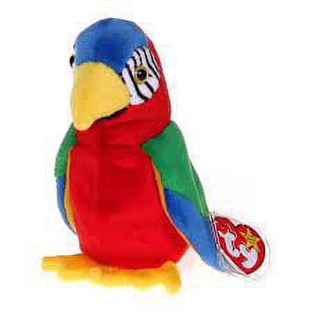 Ty Beanie Babies Jabber The Parrot Bird 1997