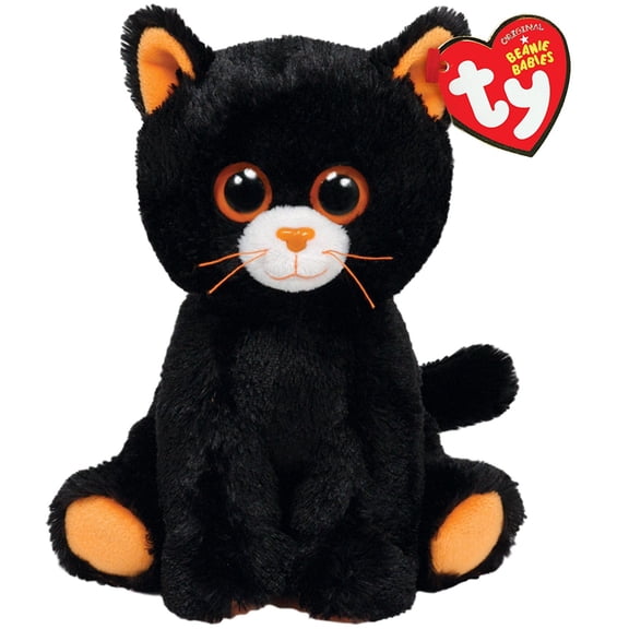 Ty Beanie Babies Merlin the Black Cat 6" Plush Toy