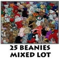 thumbnail image 1 of Ty Beanie Babies Mixed Lot of 25 Beanies, 25 Count, 1 of 1