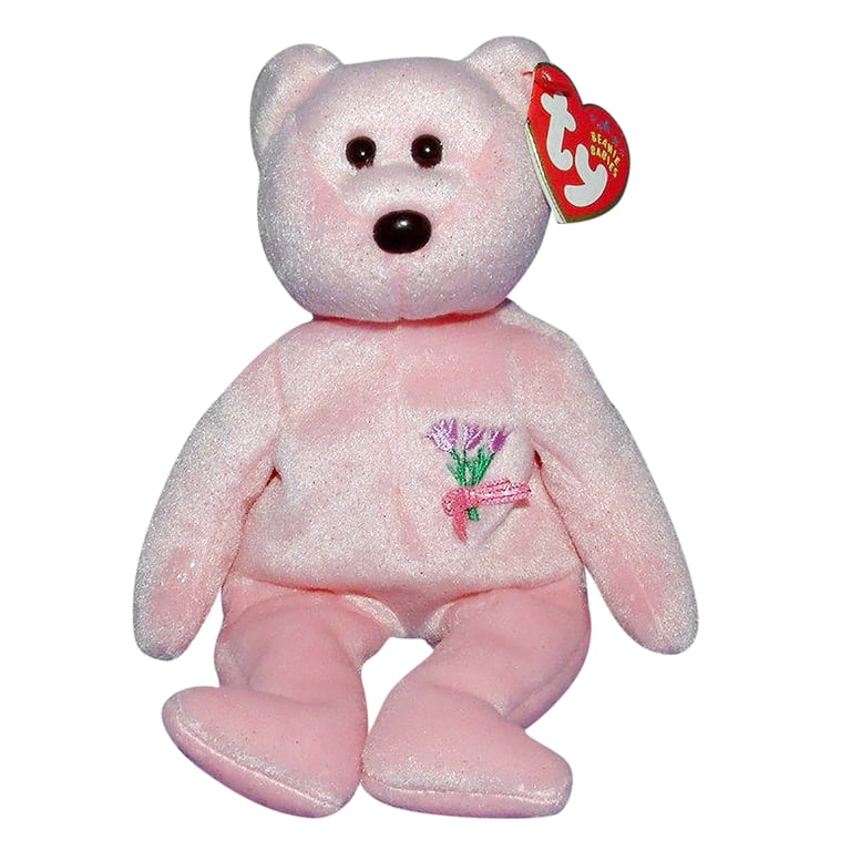 Ty Beanie Babies Mum the Bear Plush Stuffed Animal, MWMT - Walmart.com