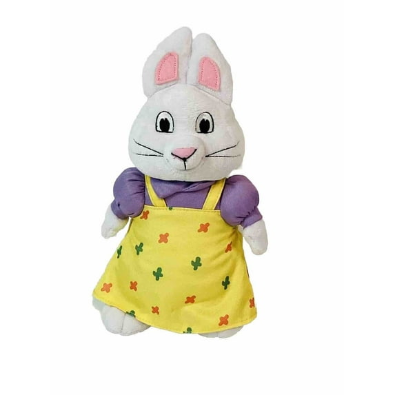 Ty Beanie Babies - RUBY Doll 7" Plush (Max and Ruby)  Easter Bunny Rabbit Doll (NO TY HANG TAG)