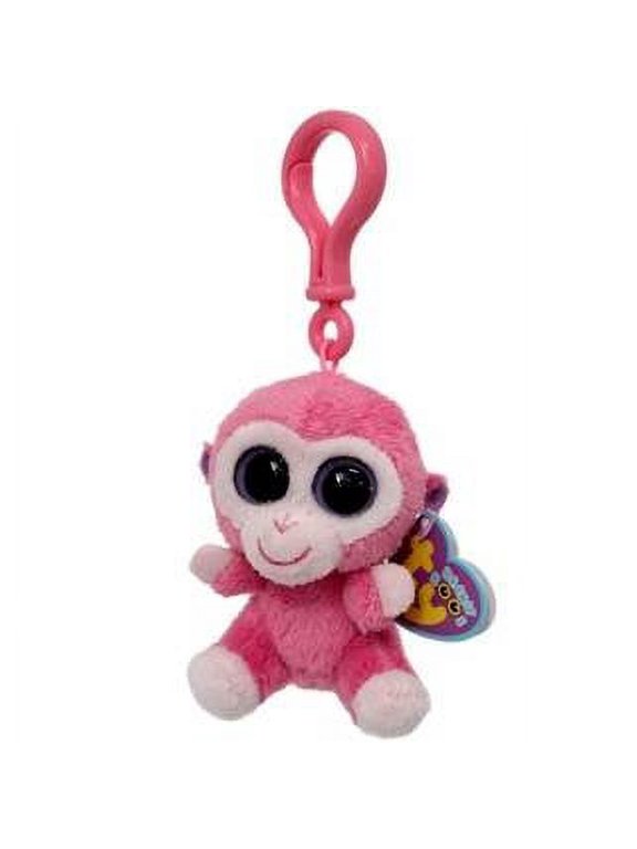 Beanie Babies - Razberry The Monkey (Key Clip 3" Plush)