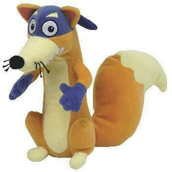 Ty Beanie Babies - SWIPER the Fox (Dora the Explorer)(NO TY HANG TAG) 6" Plush