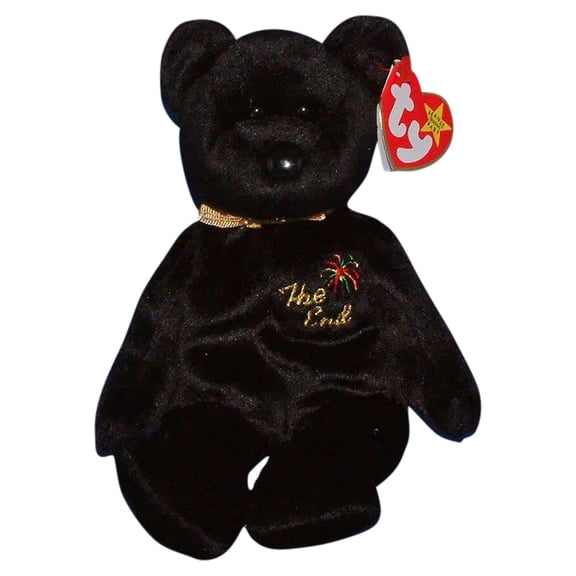 Ty Beanie Babies The End Plush Bear 1999