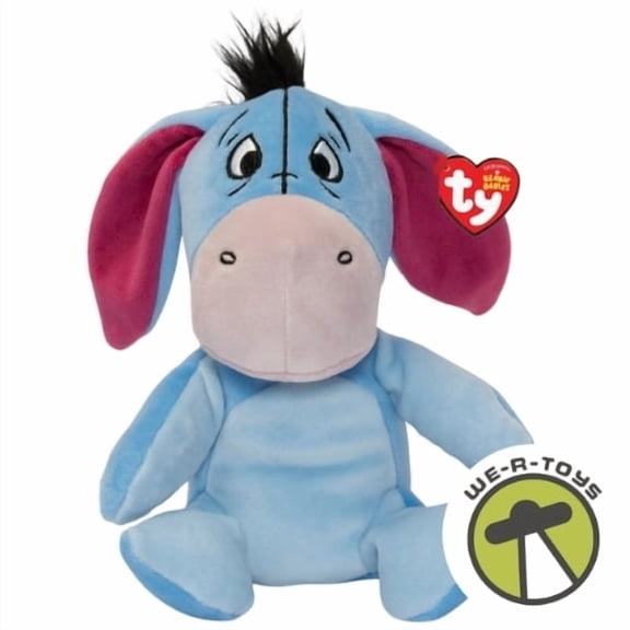Ty Beanie Babies Winnie the Pooh Eeyore Plush Small