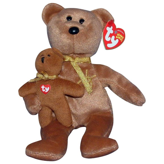 Ty Beanie Baby: 2005 Signature Bear | Stuffed Animal | MWMT's