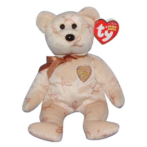 Ty Beanie Baby: 2007 Signature Bear | Stuffed Animal | MWMT's