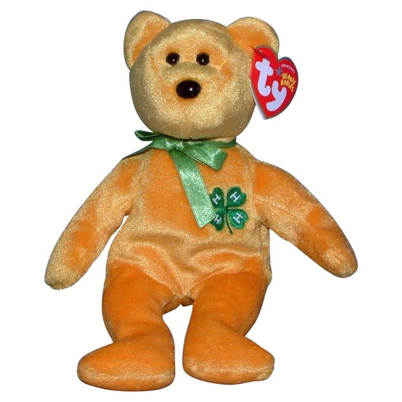 Ty Beanie Baby: 4-H the Bear - USA exclusive | Stuffed Animal | MWMT's