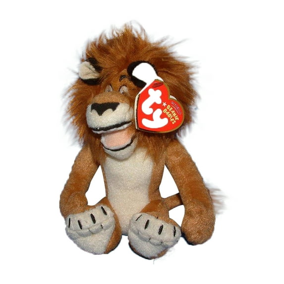 Ty Beanie Baby: Alex the Lion - Madagascar 2 | Stuffed Animal | MWMT's