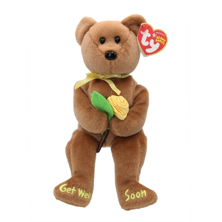 Ty Beanie Baby: Bandage the Bear | Stuffed Animal | MWMT - Walmart.com