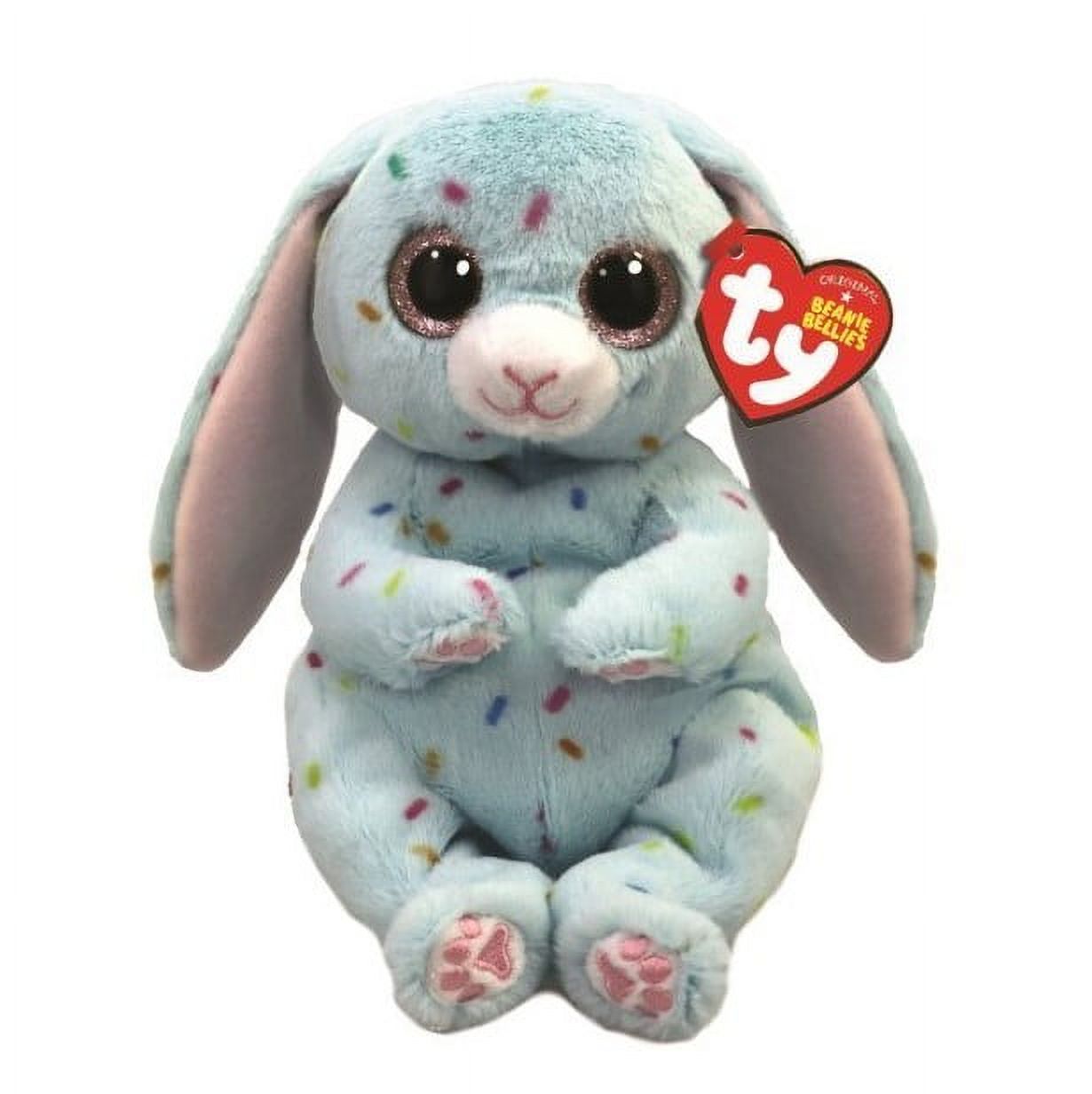 Ty Beanie Baby Bellies BLUFORD the 2023 Easter Blue Bunny Rabbit (6