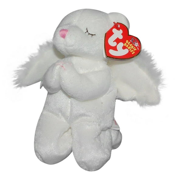 Ty Beanie Baby: Blessed the Praying Bear - Bon-Ton & Elder-Beerman Exclusive | Stuffed Animal | MWMT