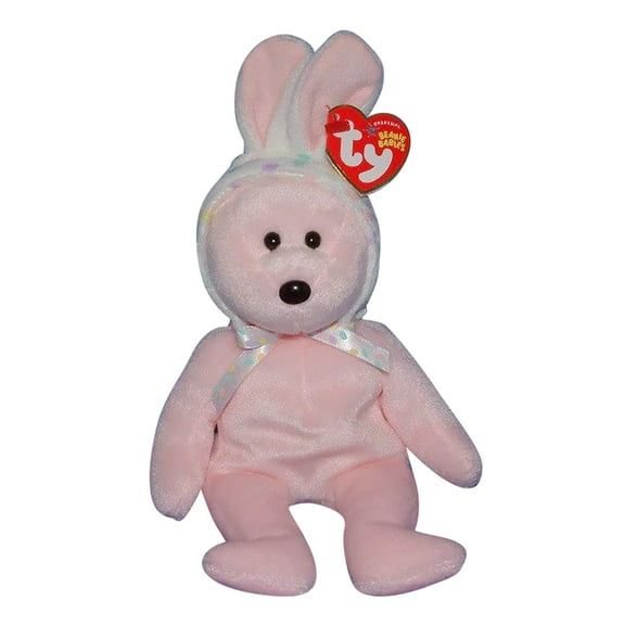 Ty Beanie Baby: Bonnet the Easter Bear - Ty Store and Harrods Exclusive | Stuffed Animal | MWMT's