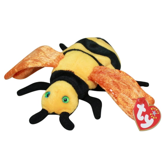 Ty Beanie Baby: Buzzie the Bumble Bee | Stuffed Animal | MWMT