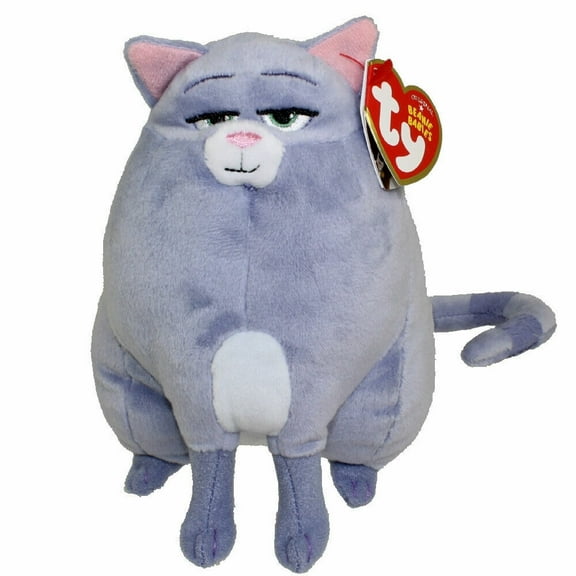 Ty Beanie Baby - CHLOE the Cat (The Secret Life of Pets)(6" Plush)(BONUS 1 FUN CHOPS AND 1 RANDOM TY ERASER)