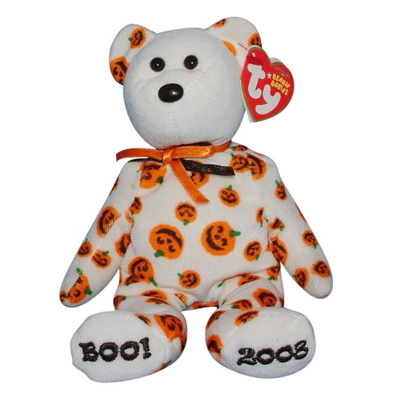 Ty Beanie Baby: Carvers the Bear - Hallmark Gold Crown Exclusive | Stuffed Animal | MWMT