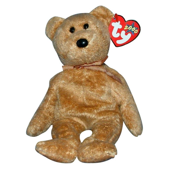 Ty Beanie Baby: Cashew the Bear | Stuffed Animal | MWMT
