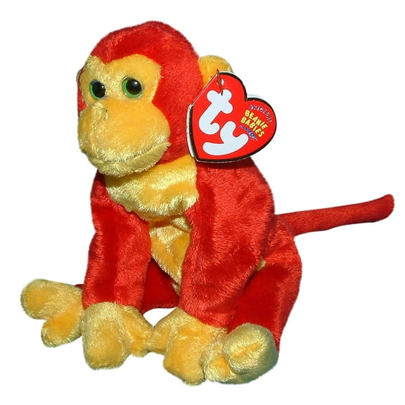 Ty Beanie Baby: Chopstix the Monkey | Stuffed Animal | MWMT