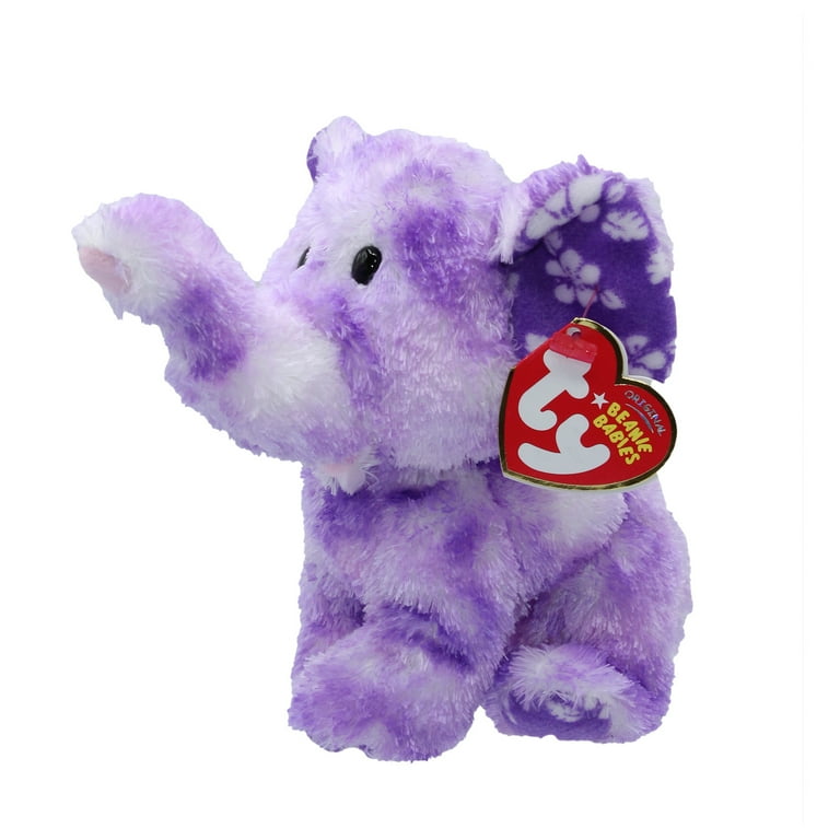 Ty Beanie Baby: Coastline the Elephant Stuffed Animal MWMT's