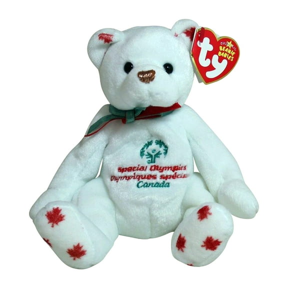 Ty Beanie Baby: Courageousness the Bear - Special Olympics | Stuffed Animal | MWMT