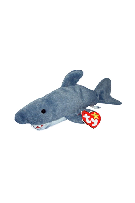 Beanie Baby: Crunch the Shark | Stuffed Animal | MWMT