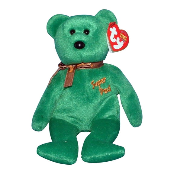 Ty Beanie Baby: Dad-e 2004 the Bear | Stuffed Animal | MWMT