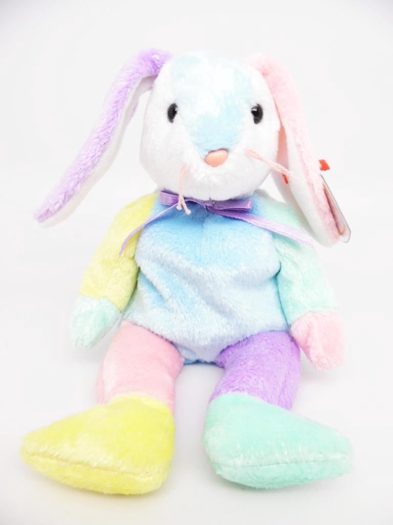 Genuine Original Ty Beanie Baby - Dippy - Rabbit, 2002 Ty 10yrs