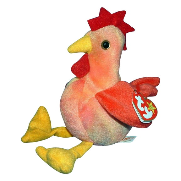 Ty Beanie Baby: Doodle the Rooster | Stuffed Animal | MWMT