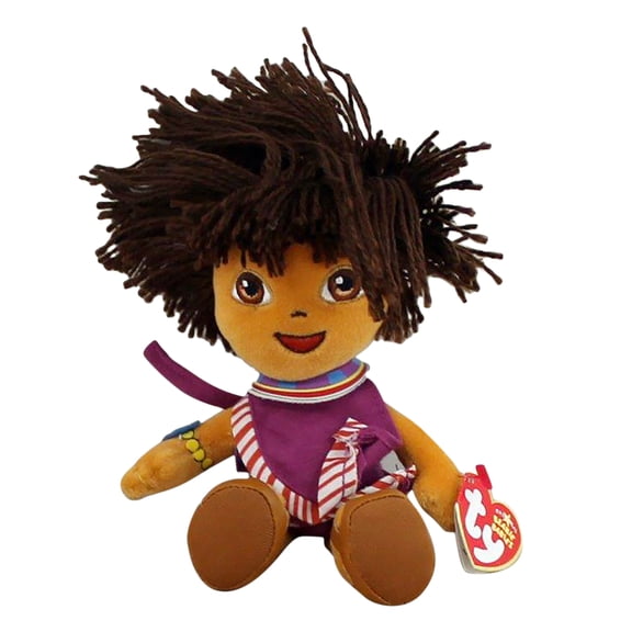 Ty Beanie Baby: Dora the Explorer - Tanzania | Stuffed Animal | MWMT
