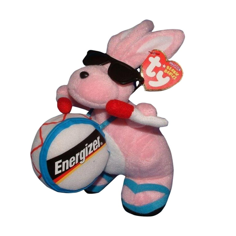 Ty Beanie Baby Energizer Bunny Stuffed Animal Walmart