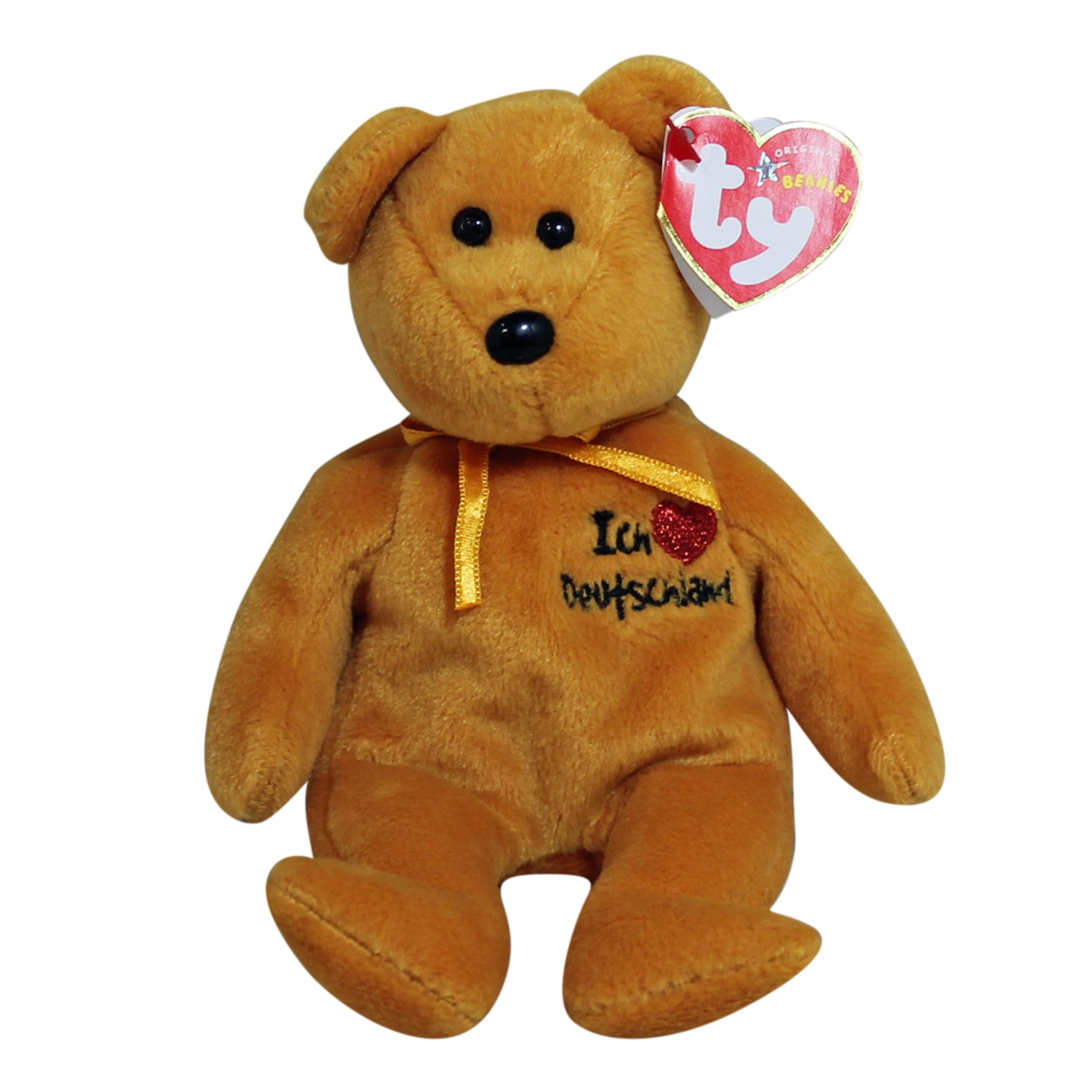 Ty Beanie Baby Friedrich the Bear Stuffed Animal MWMT's