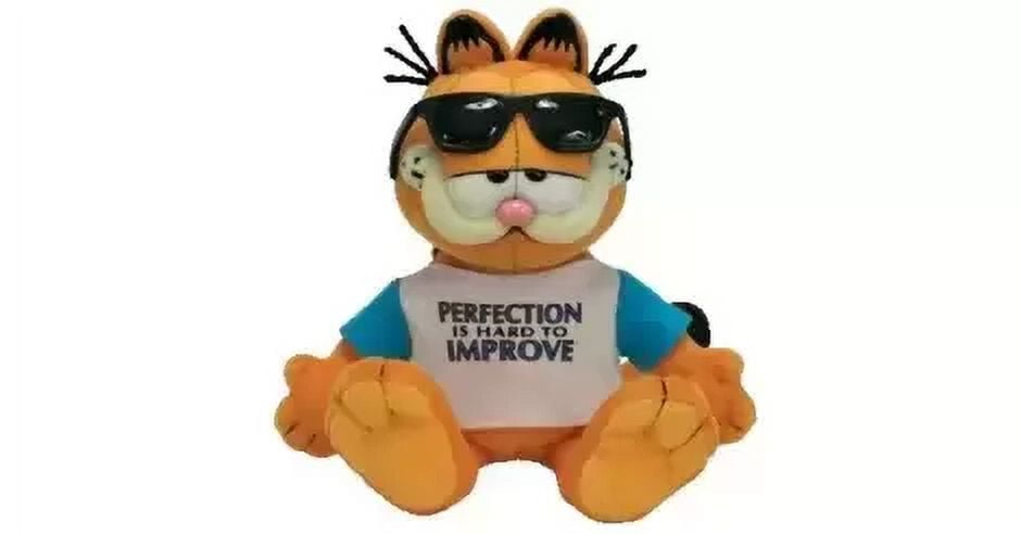 ガーフィールド　オーデイ　ぬいぐるみ　ty beanie babies 2007 Garfield I Don't Do Perky Beanie Baby by Ty - 40668ty for