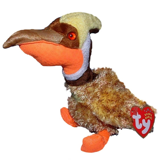 Ty Beanie Baby - GLIDER the Prehistoric Bird Plush (Regular Size) (BONUS ONE FUN CHOPS)