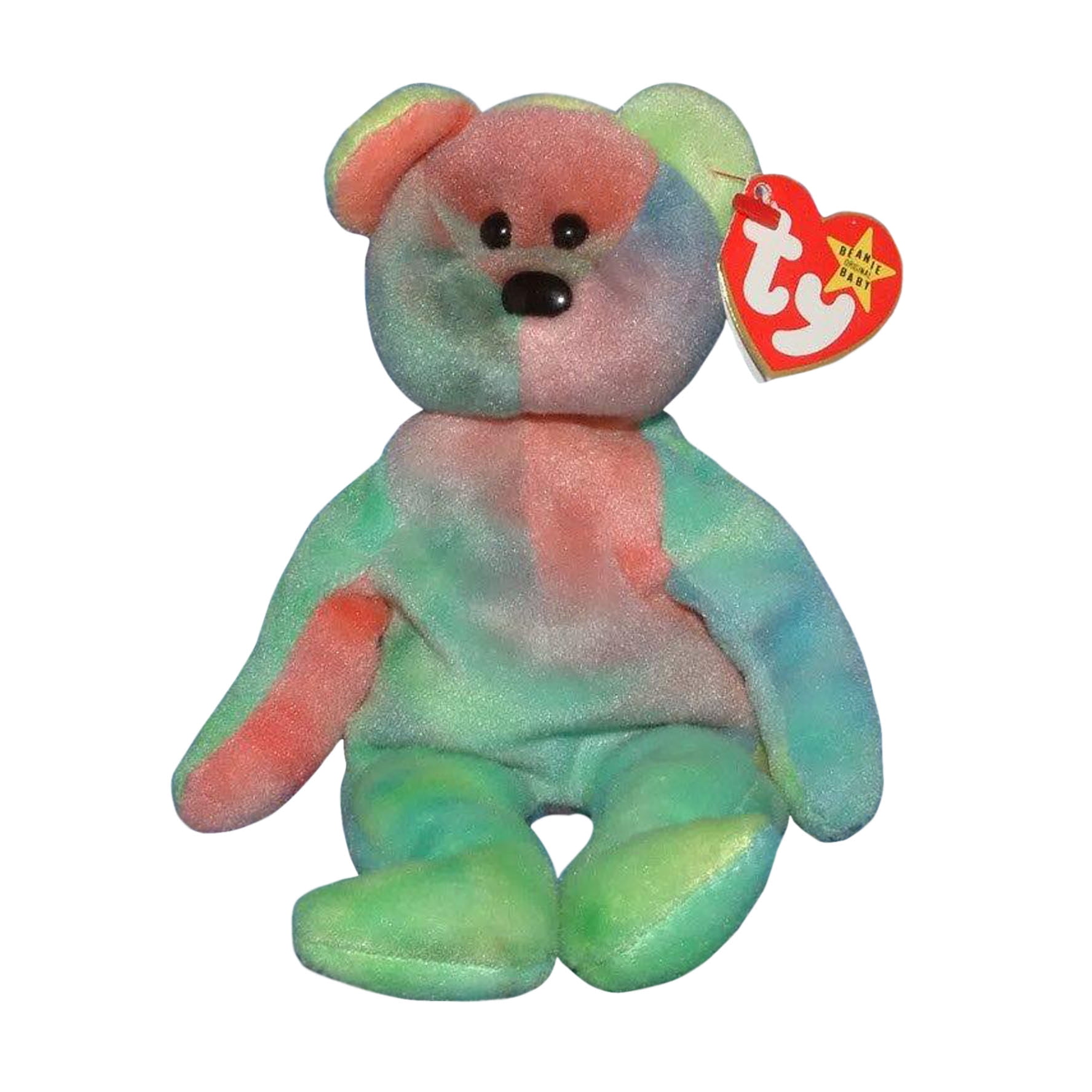 Ty Beanie Baby: Garcia the Bear | Stuffed Animal | MWMT