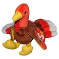 thumbnail image 1 of Ty Beanie Baby: Gobbles the Turkey | Stuffed Animal | MWMT, 1 of 8
