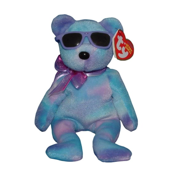 Ty Beanie Baby: Grape Ice the Bear - Trade Show Exclusive | Stuffed Animal | MWMT's