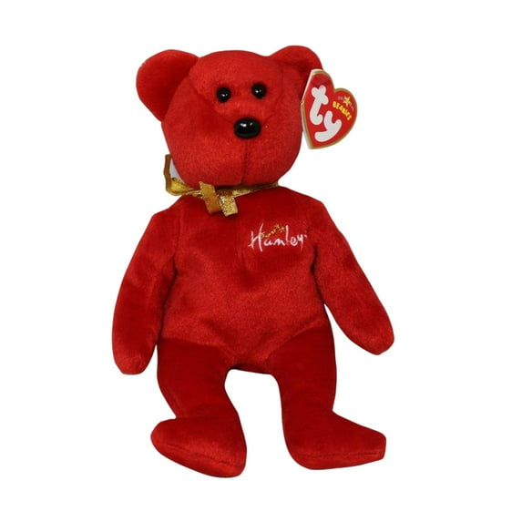 Ty Beanie Baby: Hamley the Bear | Stuffed Animal | MWMT's