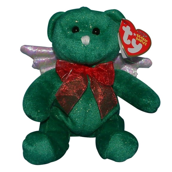 Ty Beanie Baby: Hark the Bear - Green | Stuffed Animal | MWMT's