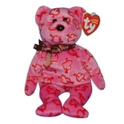 Ty Beanie Baby Heartley the Bear | Stuffed Animal | MWMTs