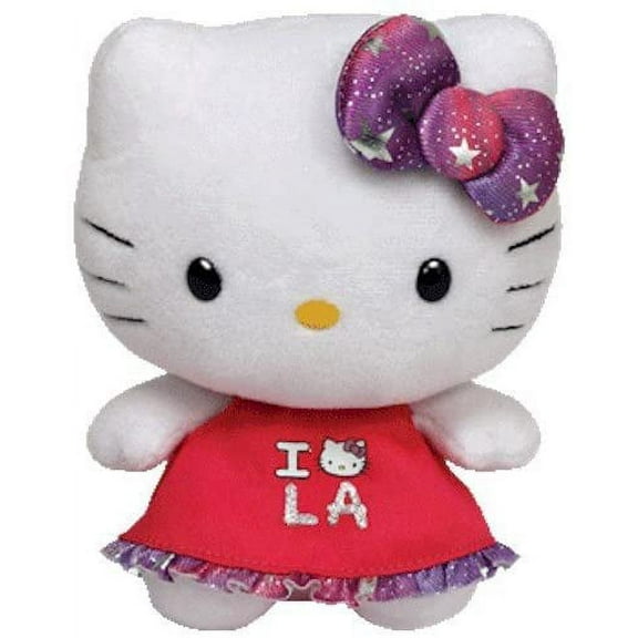 Ty Beanie Baby - Hello Kitty I LOVE LA Plush