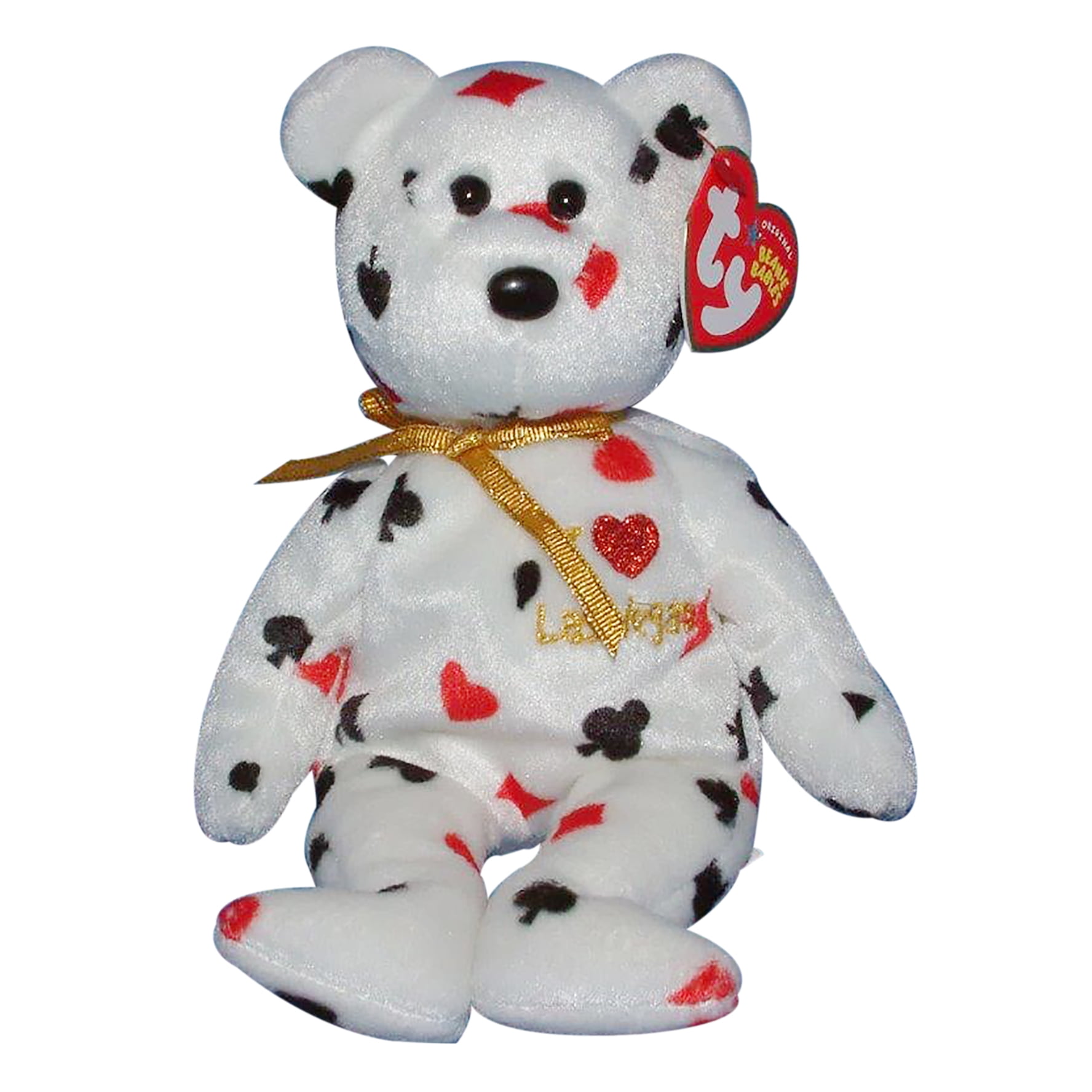 Ty Beanie Baby Plush Toy: I Love Las Vegas the Bear Stuffed