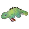 thumbnail image 1 of Ty Beanie Baby: Iggy the Iguana - Rainbow, No Tongue | Stuffed Animal | MWMT, 1 of 1