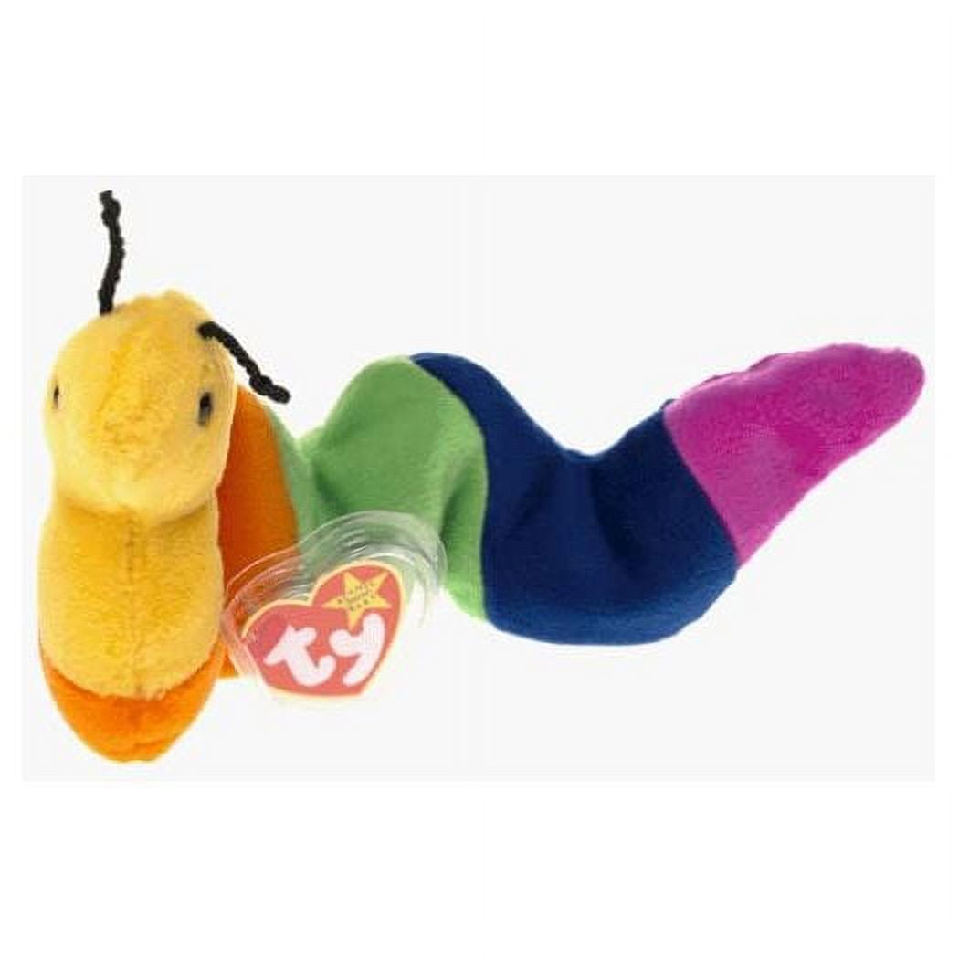 Inch the worm beanie baby value sale