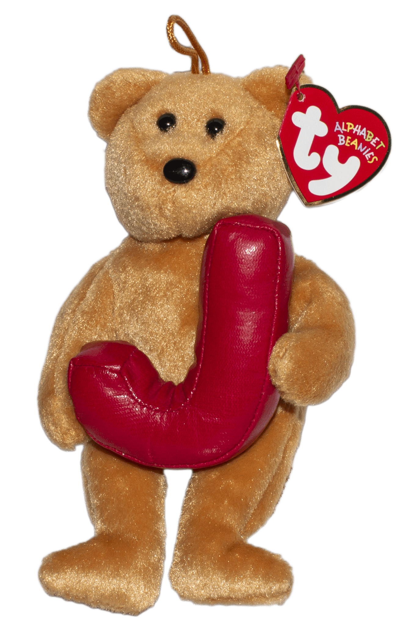 Ty Beanie Baby J the Alphabet Bear Stuffed Animal MWMT's