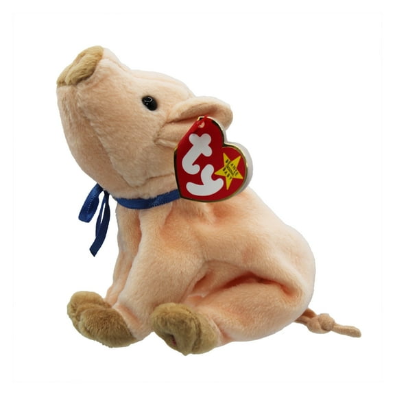 Ty Beanie Baby - Knuckles the Pig 5" Plush (BONUS 1 RANDOM TY ERASER)