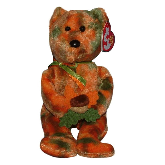 Ty Beanie Baby: Leaves the Bear | Stuffed Animal | MWMT