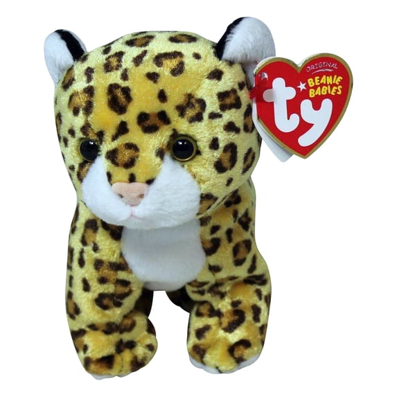 Ty Beanie Baby: Leelo the Leopard | Stuffed Animal | MWMT's
