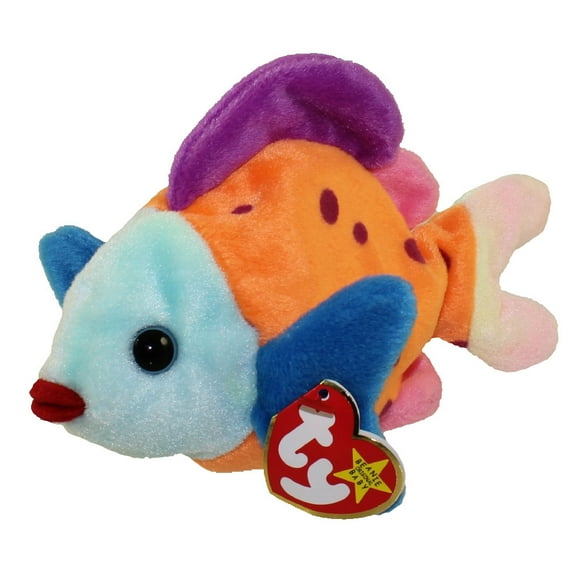 Ty Beanie Baby: Lips the Fish | Stuffed Animal | MWMT