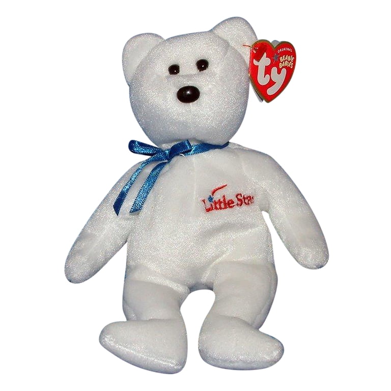 Ty Baby Toys- Beanie Baby: Little Star the Bear | Stuffed Animal